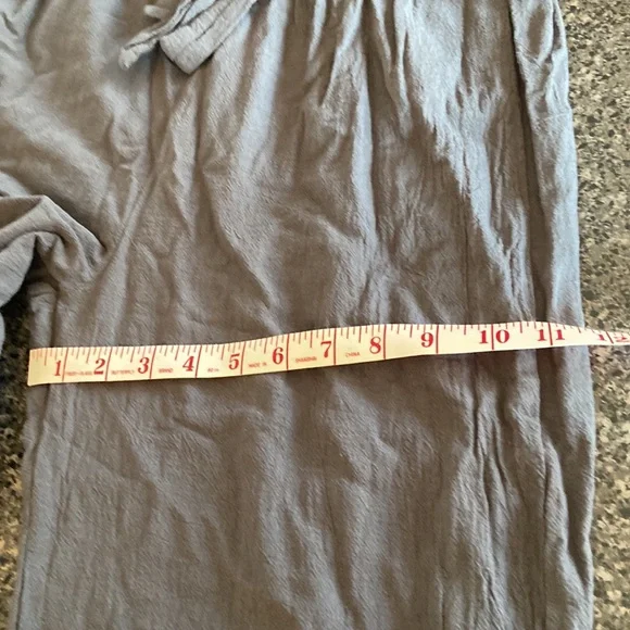 Linen drawstring pants - Picture 4 of 4